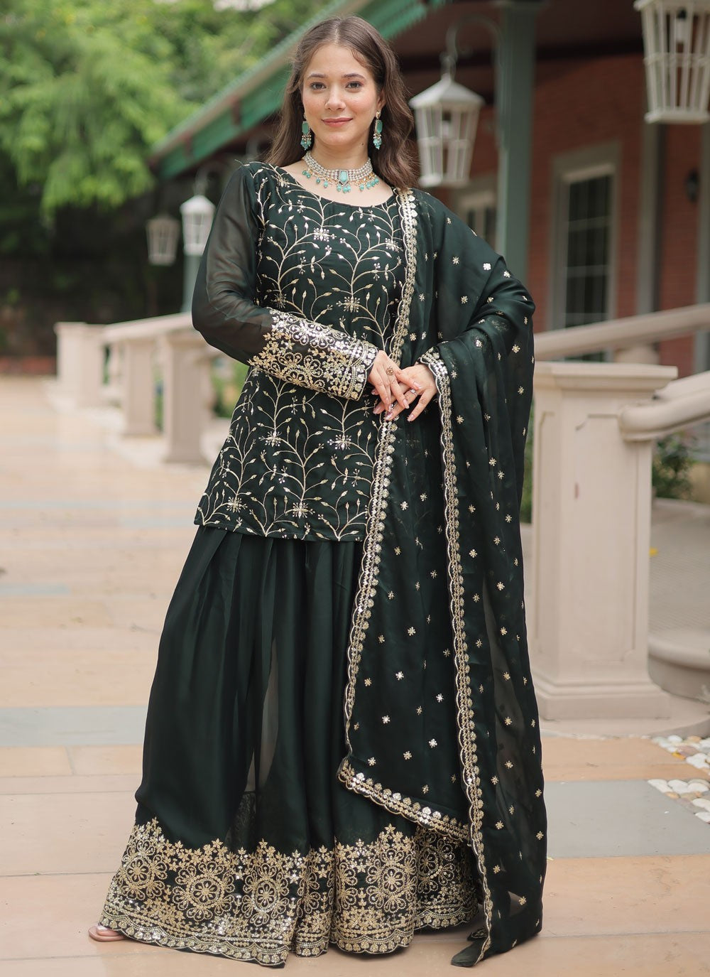 Rangoli, Silk Salwar Suit - T4031