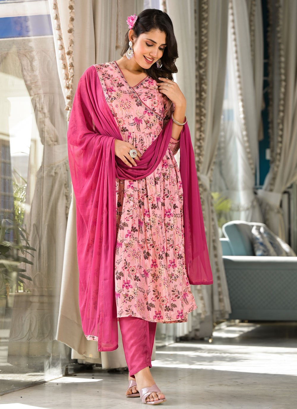 Georgette Salwar Suit - T2190