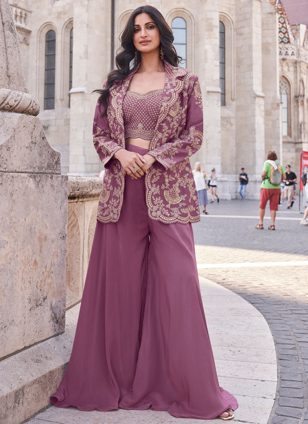 Silk Salwar Suit - T4191