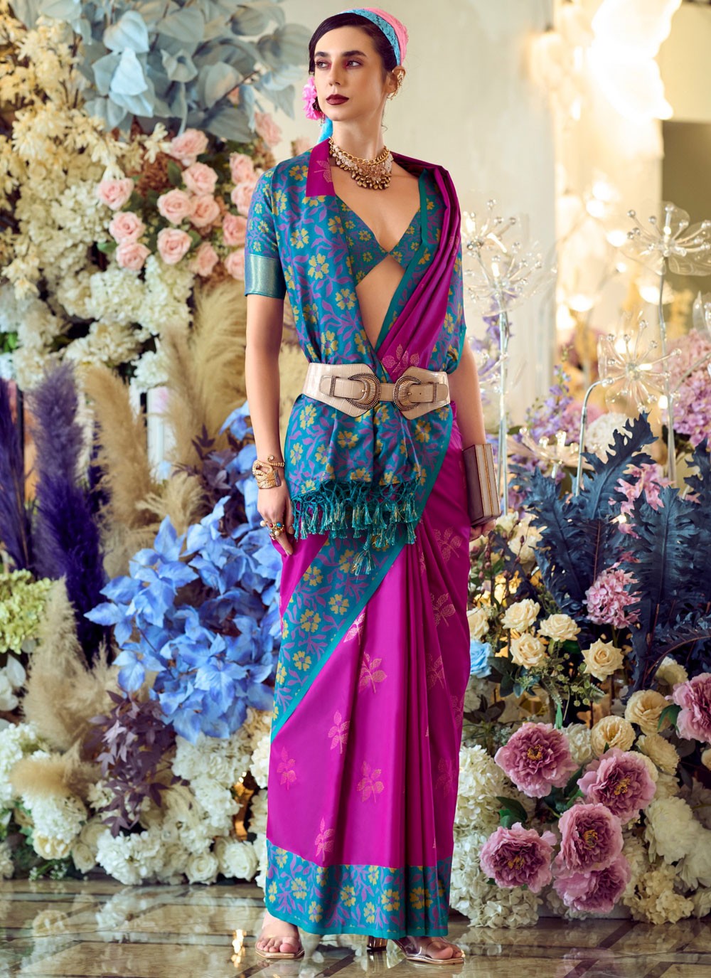 Classic Weaving Zari Silk Saree - S9847