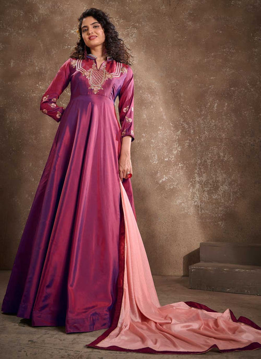 Silk Anarkali - T208