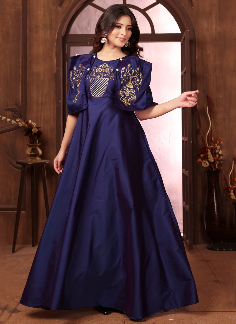 Silk Gown - G1546