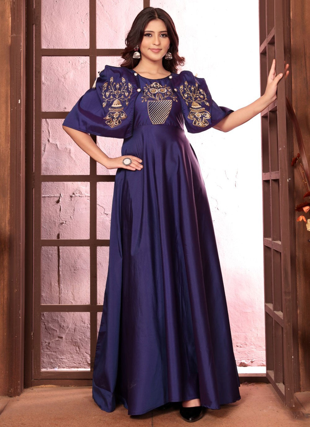 Silk Gown - G1546