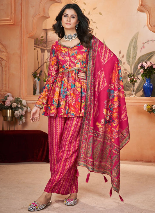 Silk Salwar Suit - T3570