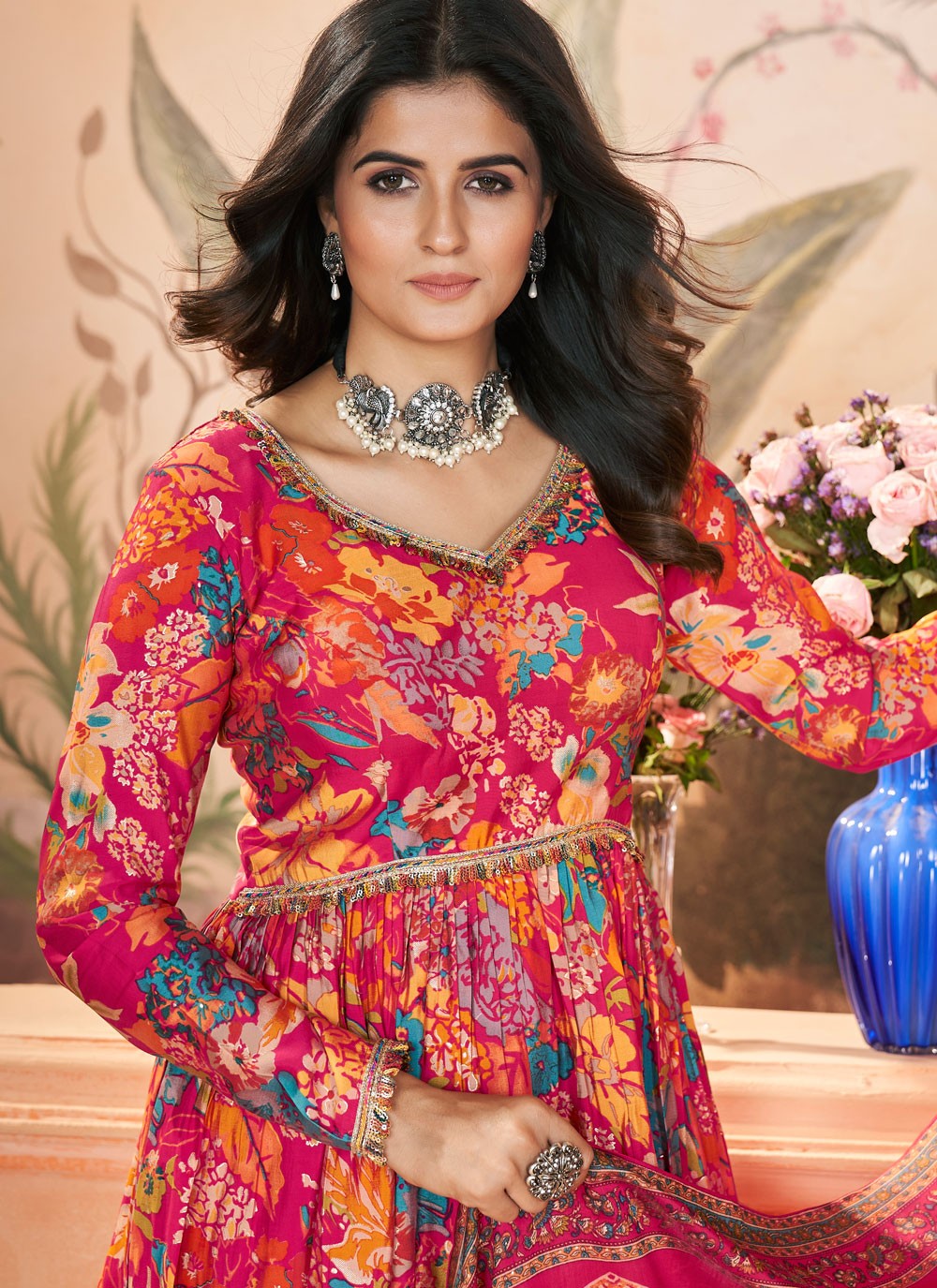 Silk Salwar Suit - T3570