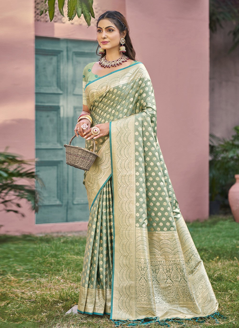 Printed Silk Saree - S12240