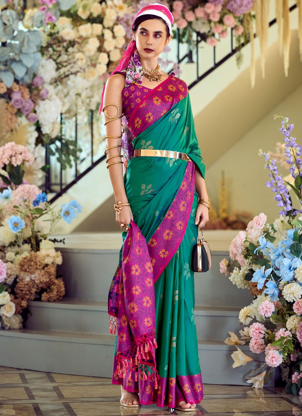 Classic Weaving Zari Silk Saree - S9847