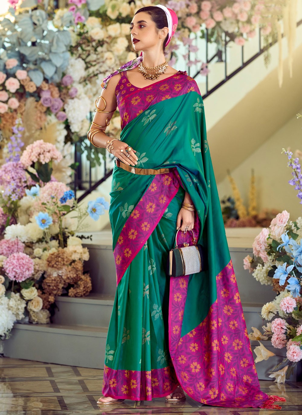 Classic Weaving Zari Silk Saree - S9847