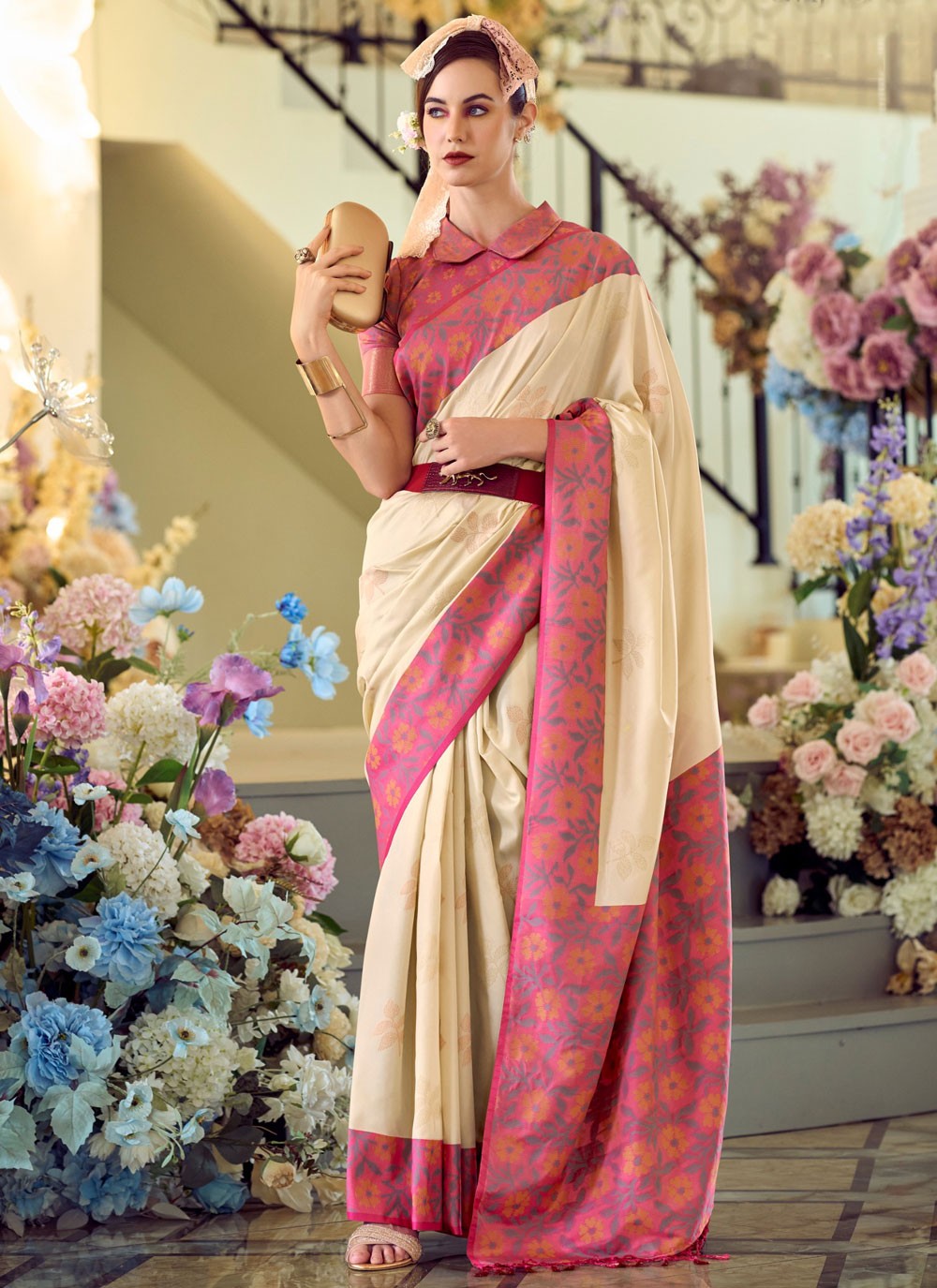 Classic Weaving Zari Silk Saree - S9847