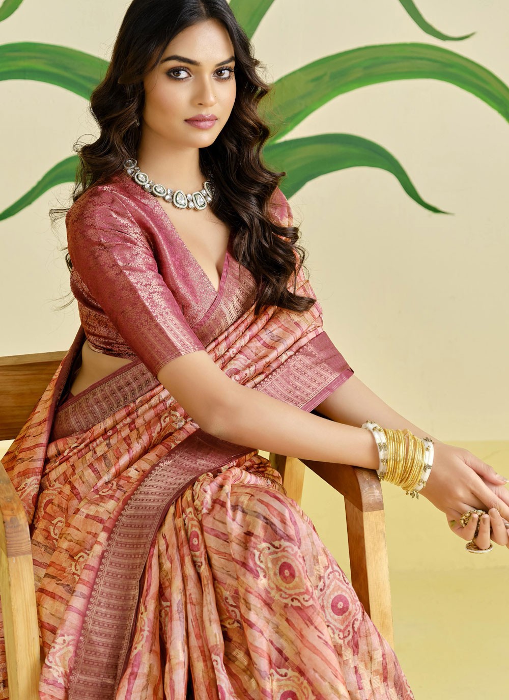 Classic Weaving Zari Silk Saree - S9657