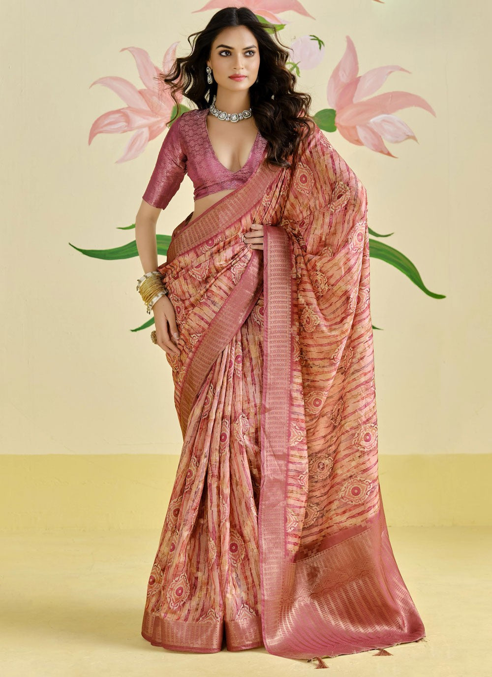 Classic Weaving Zari Silk Saree - S9657