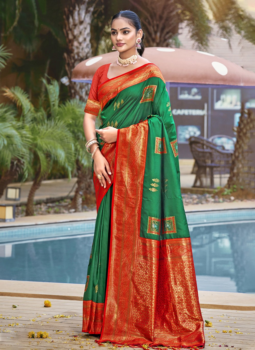 Classic Weaving Zari Silk Saree - S9998