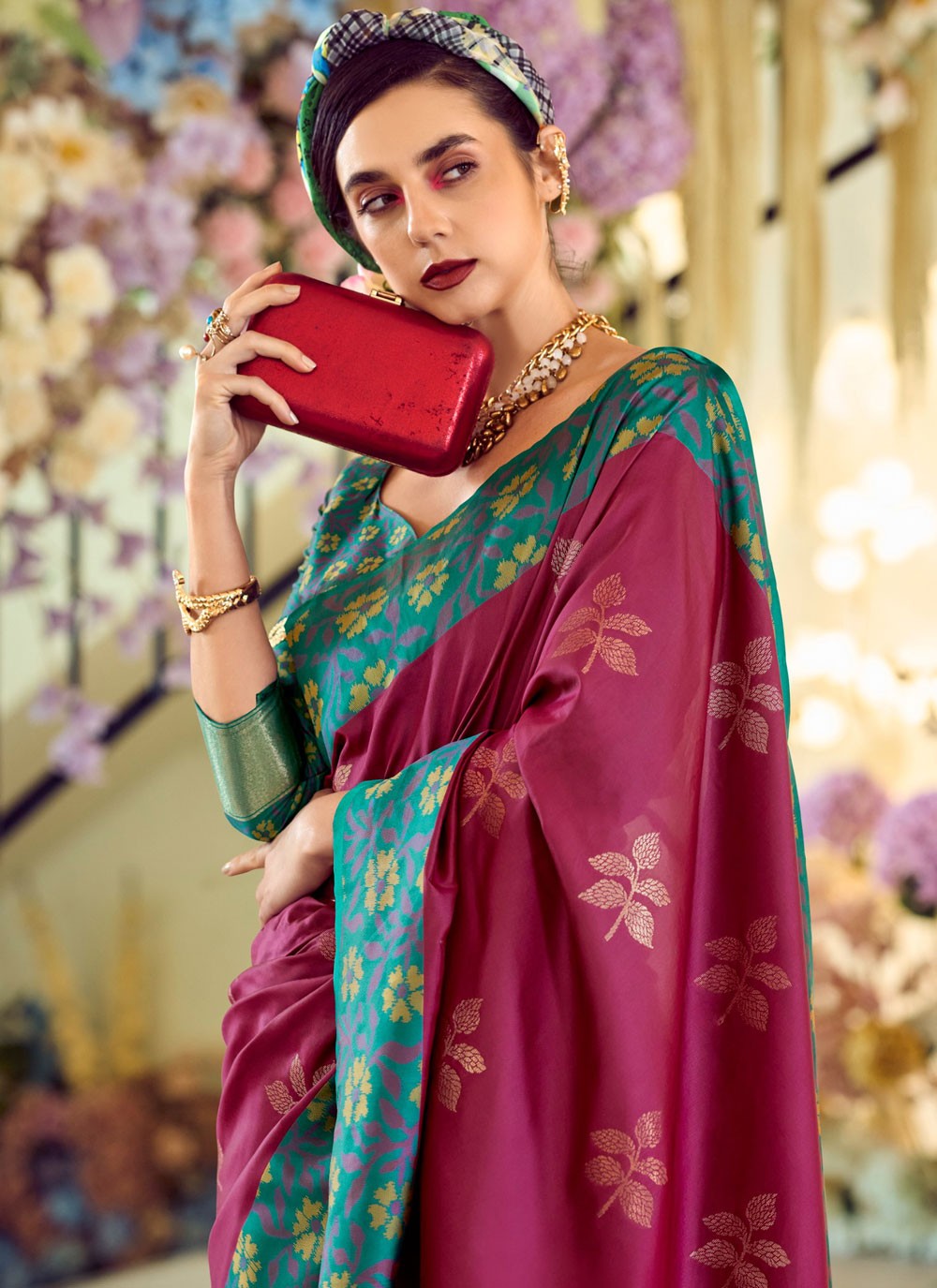 Classic Weaving Zari Silk Saree - S9847