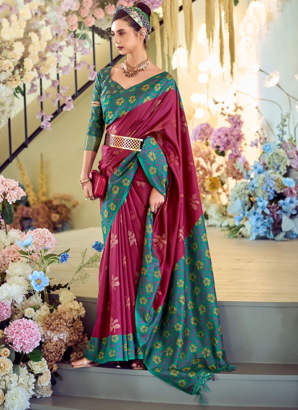 Classic Weaving Zari Silk Saree - S9847