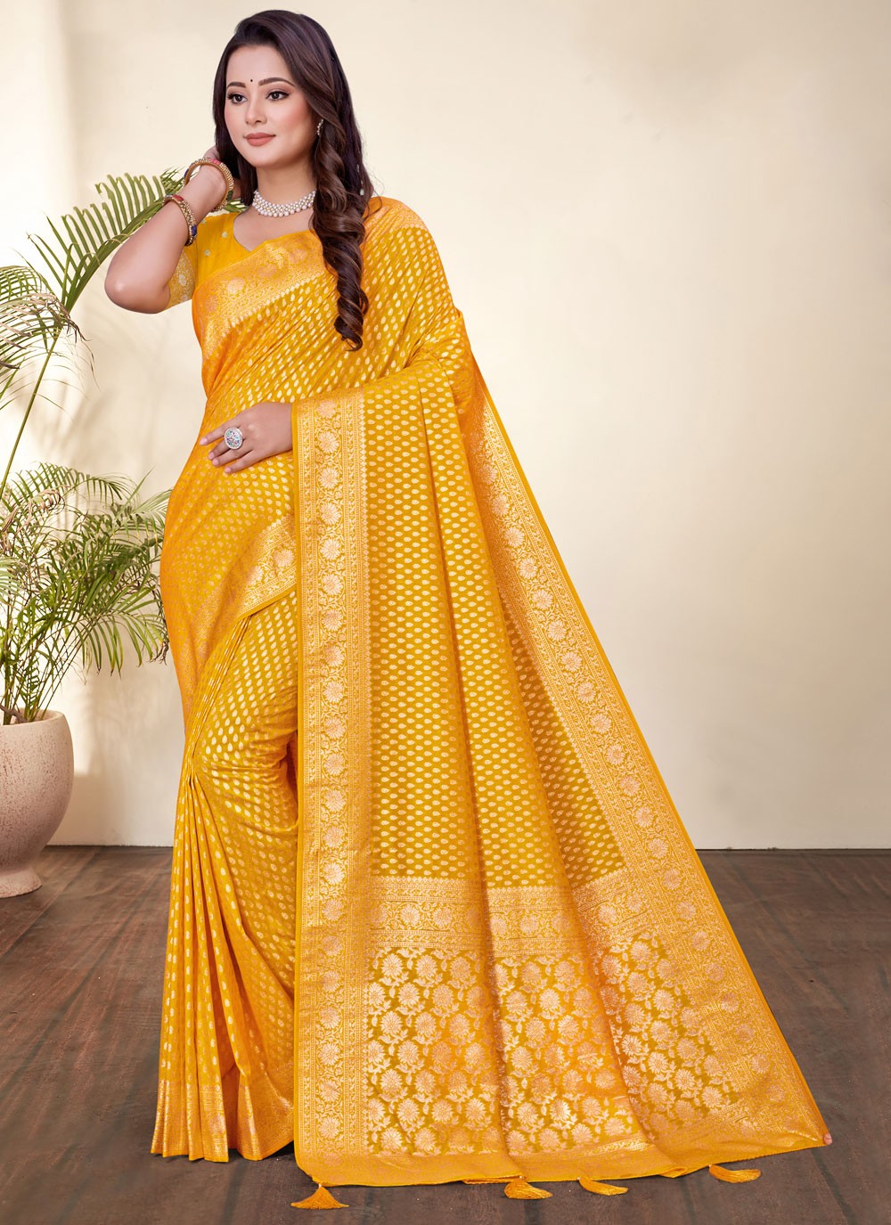 Classic Zari Silk Saree - S9526