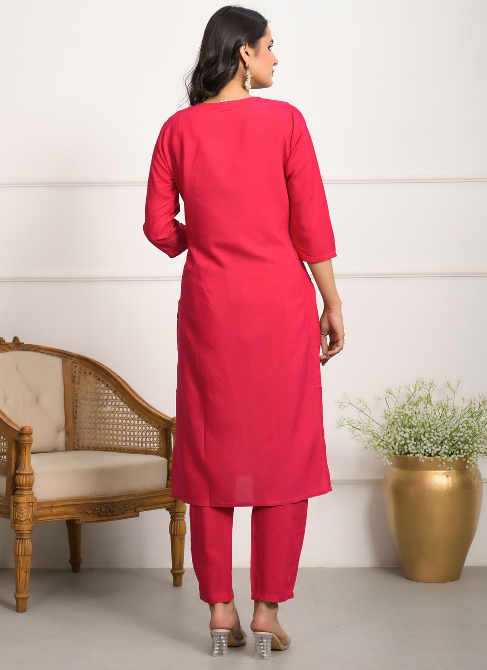 Viscose Salwar Suit - T4095