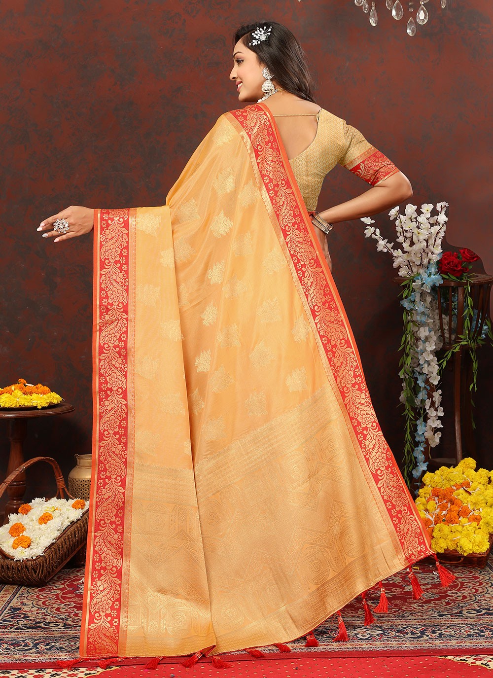 Classic Designer Soft Cotton Saree - S4848