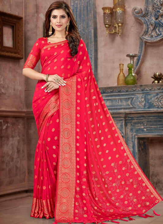 Traditional Stones Silk Saree - S0222