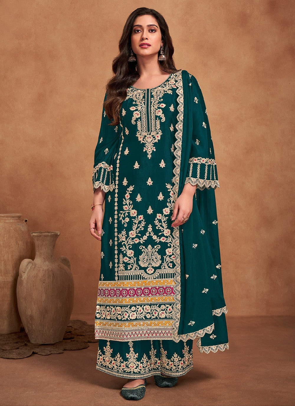 Chinon Salwar Suit - T2072