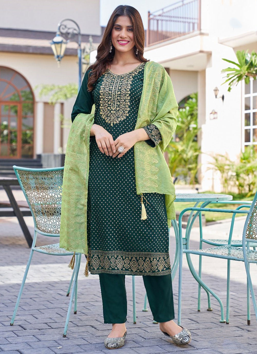 Rayon Salwar Suit - T3536