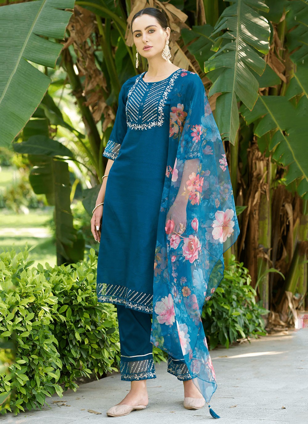 Cotton Silk Salwar Suit - T2896