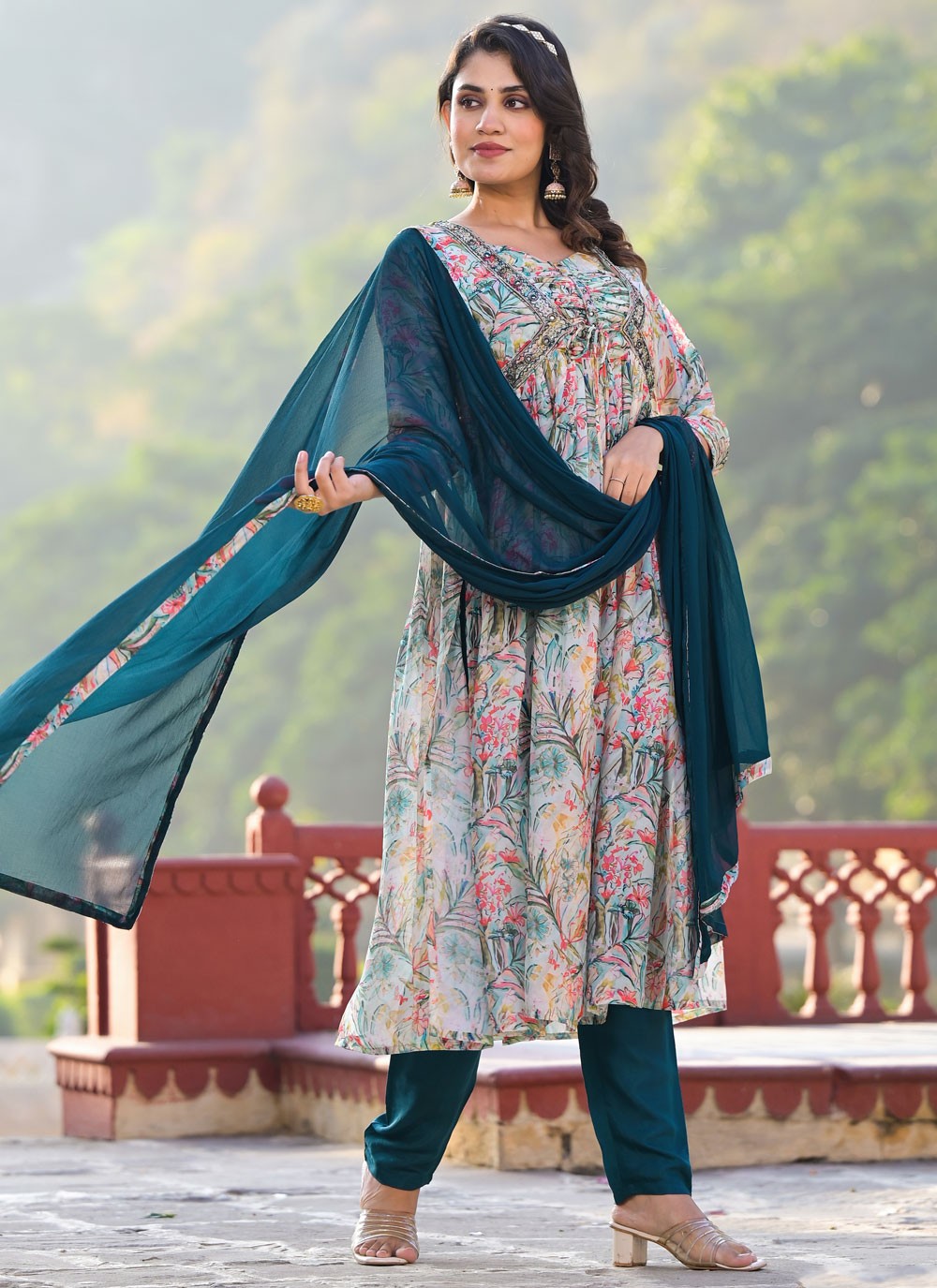 Georgette Salwar Suit - T2190