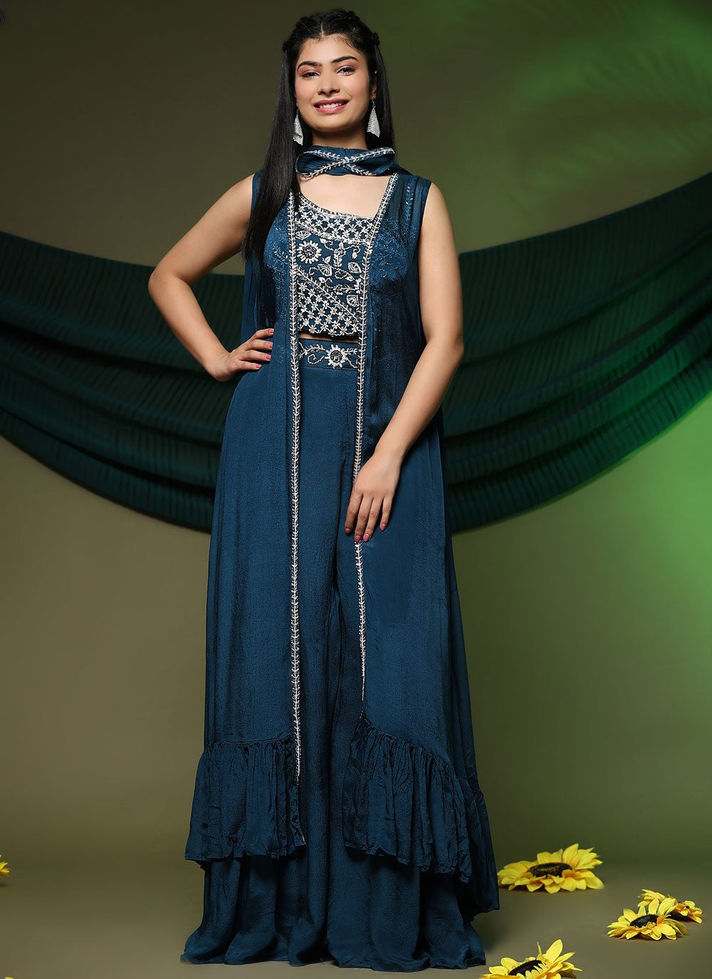 Chinon Salwar Suit - T2718