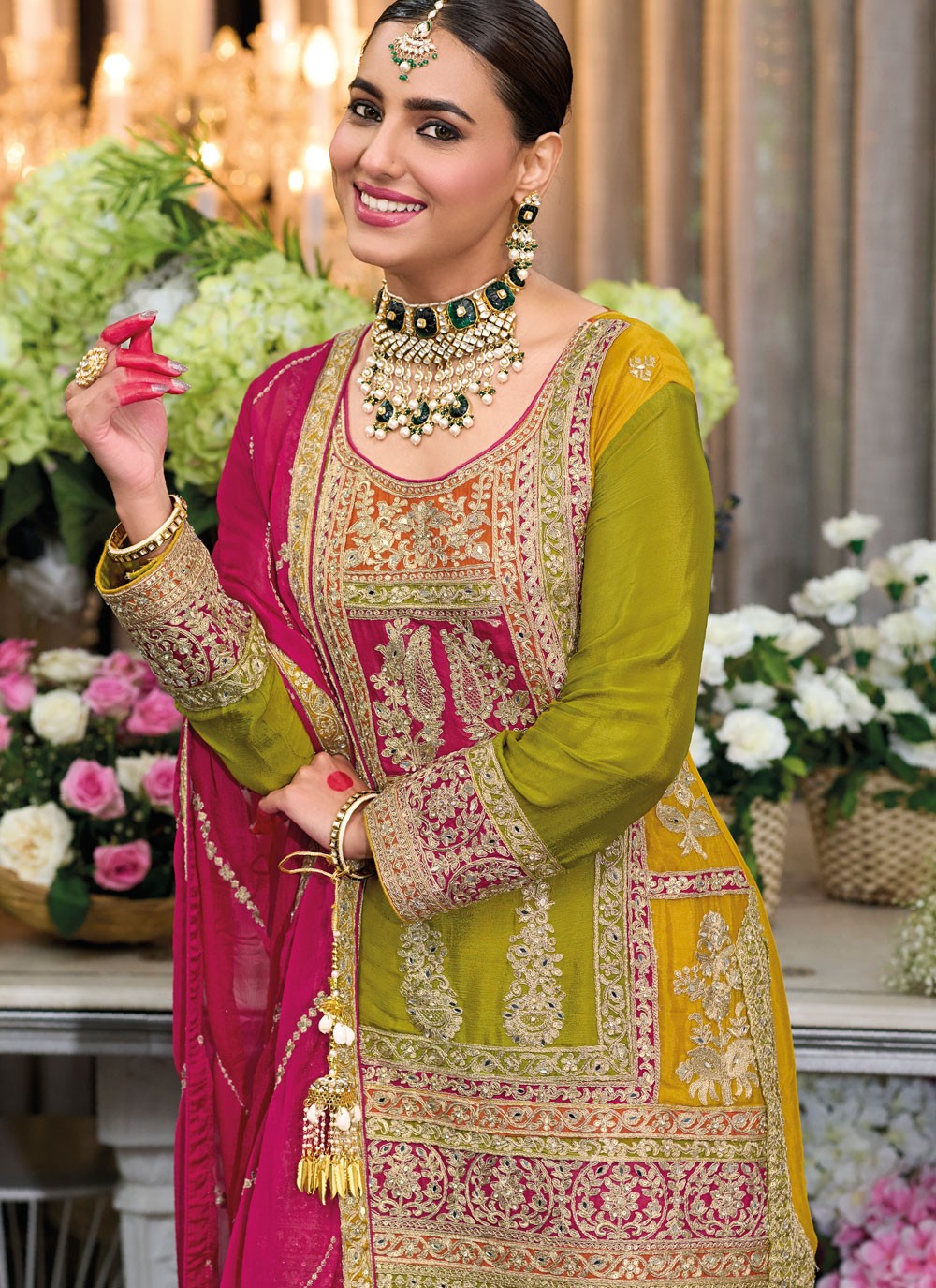 Chinon Salwar Suit - T4001