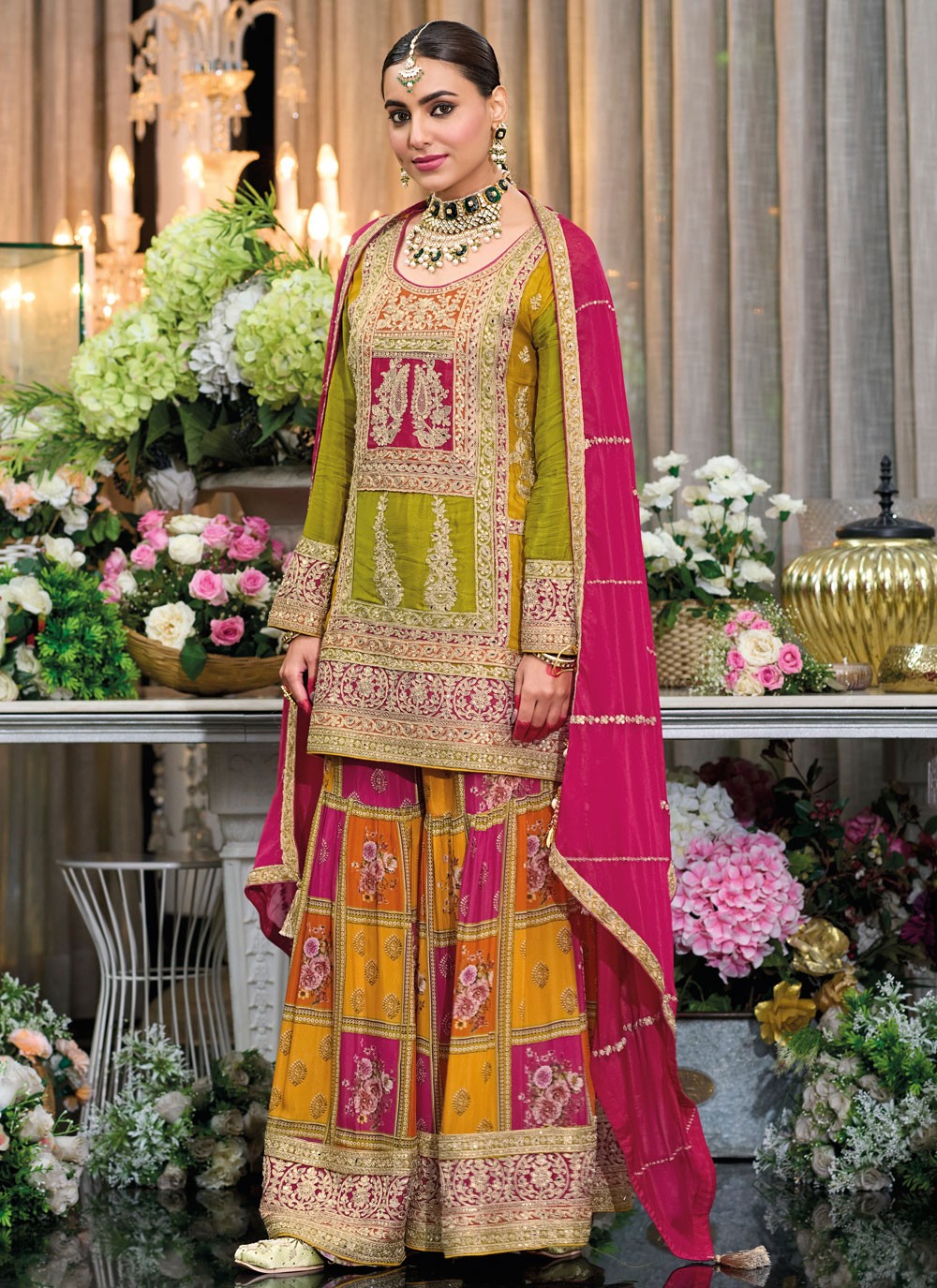 Chinon Salwar Suit - T4001