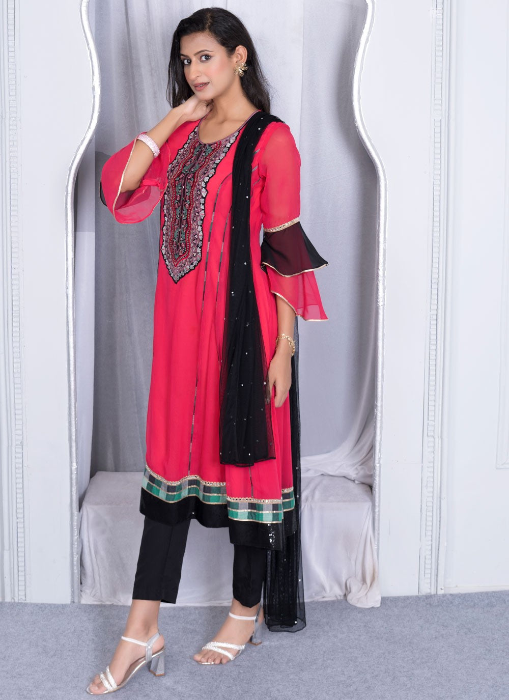 Georgette Salwar Suit - T3918