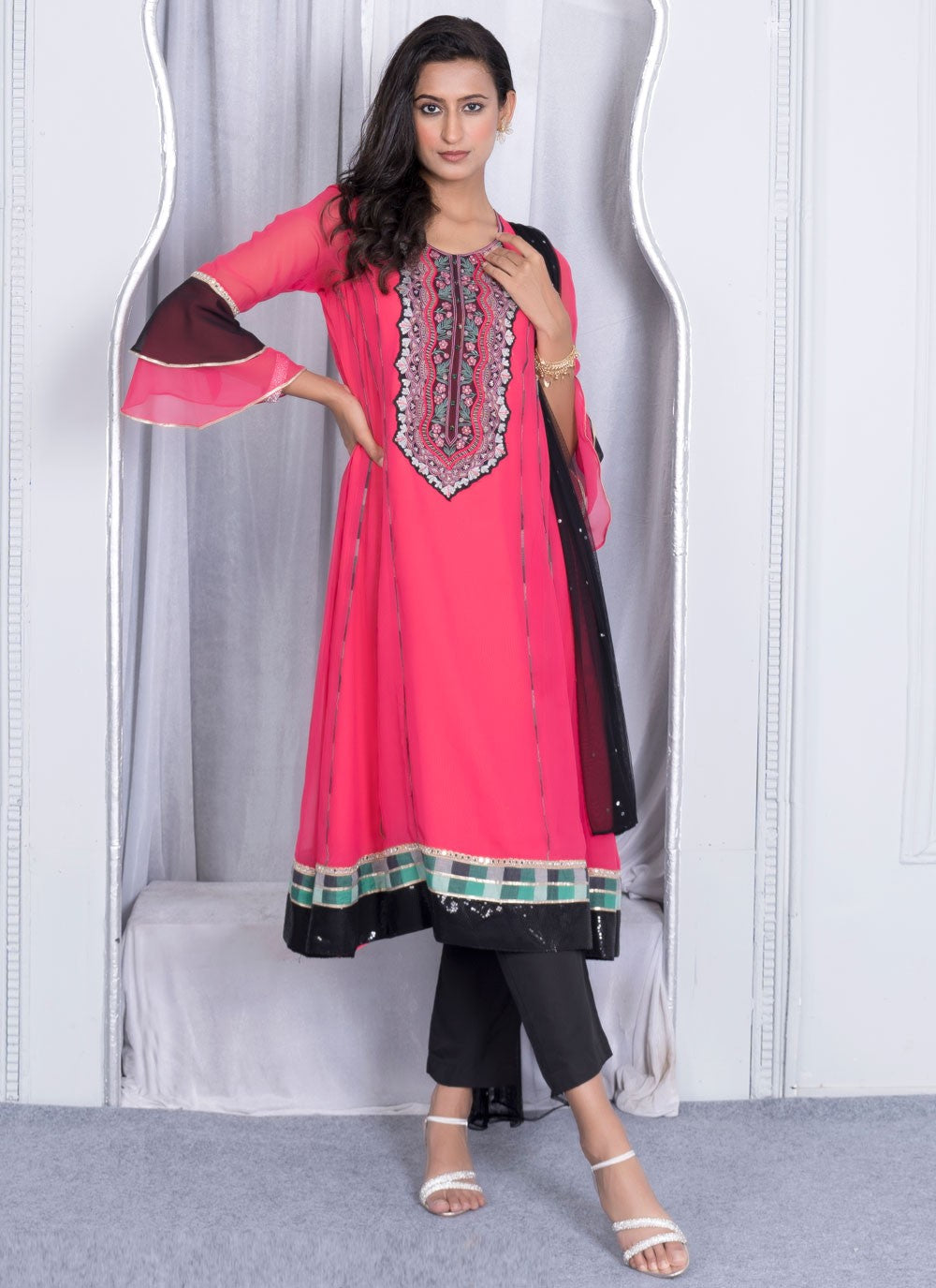 Georgette Salwar Suit - T3918