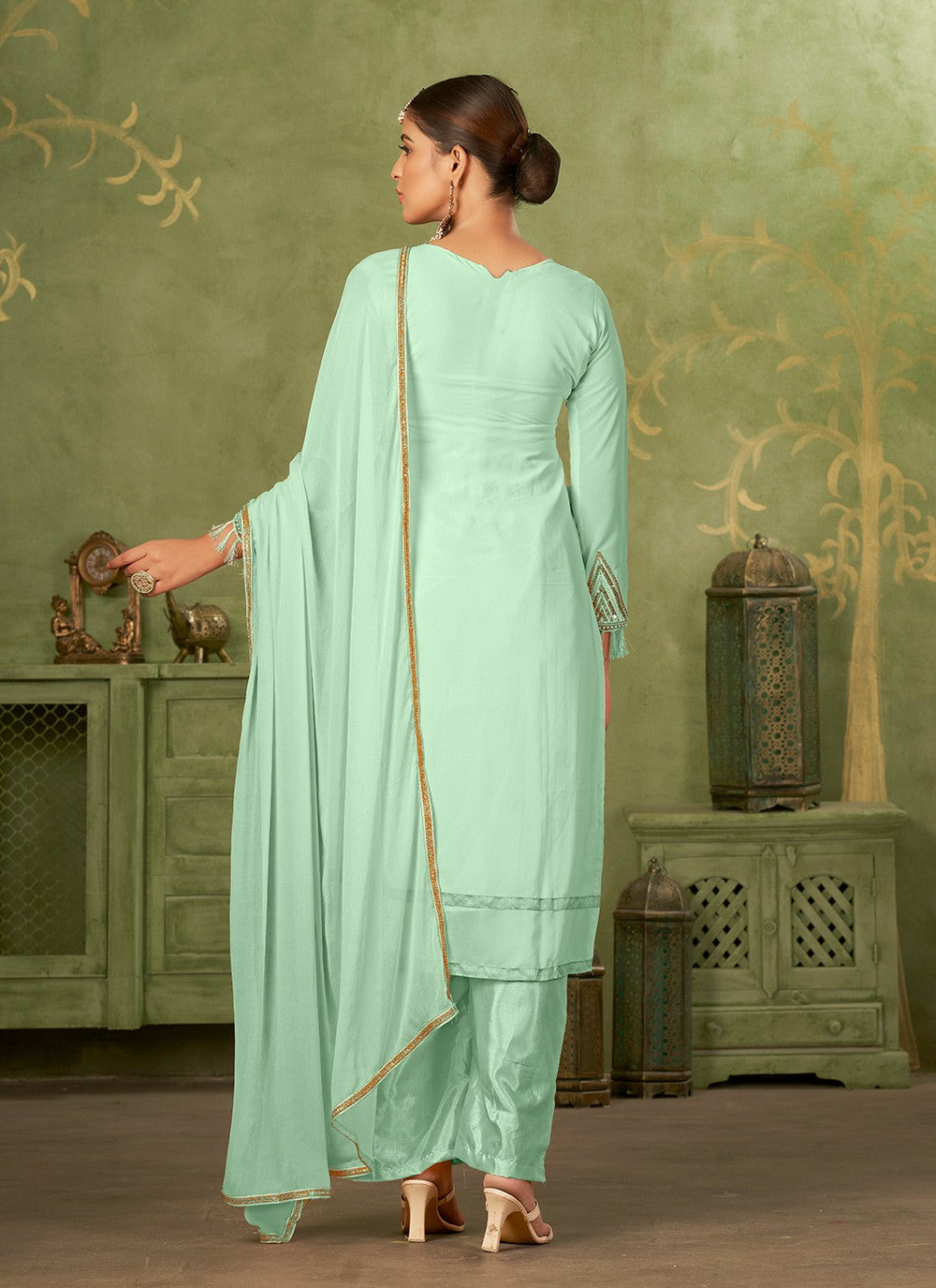 Georgette Salwar Suit - T2706