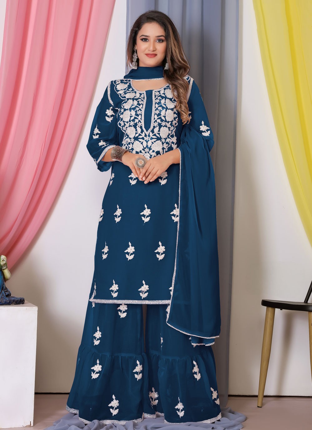 Georgette Salwar Suit - T2249