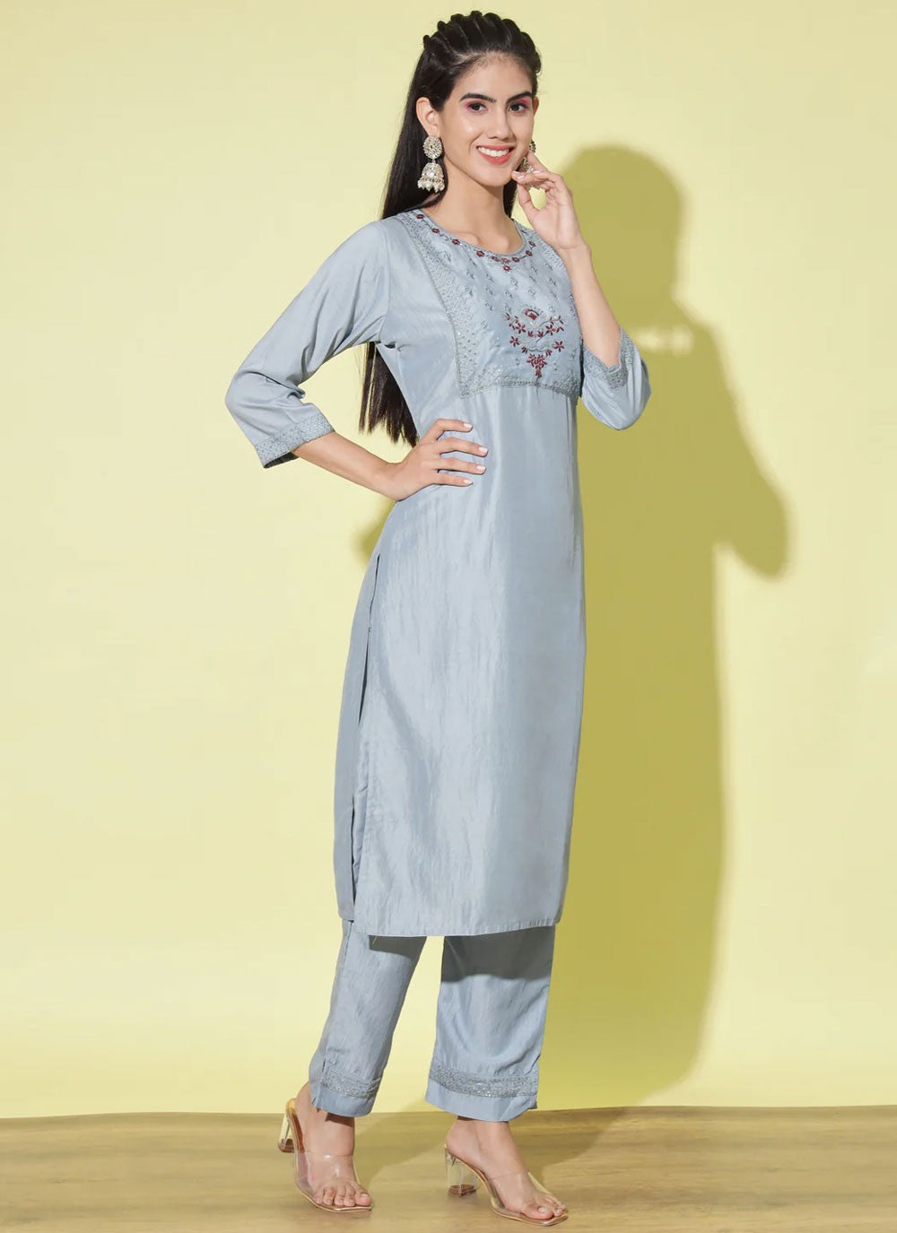 Cotton Silk Salwar Suit - T2374