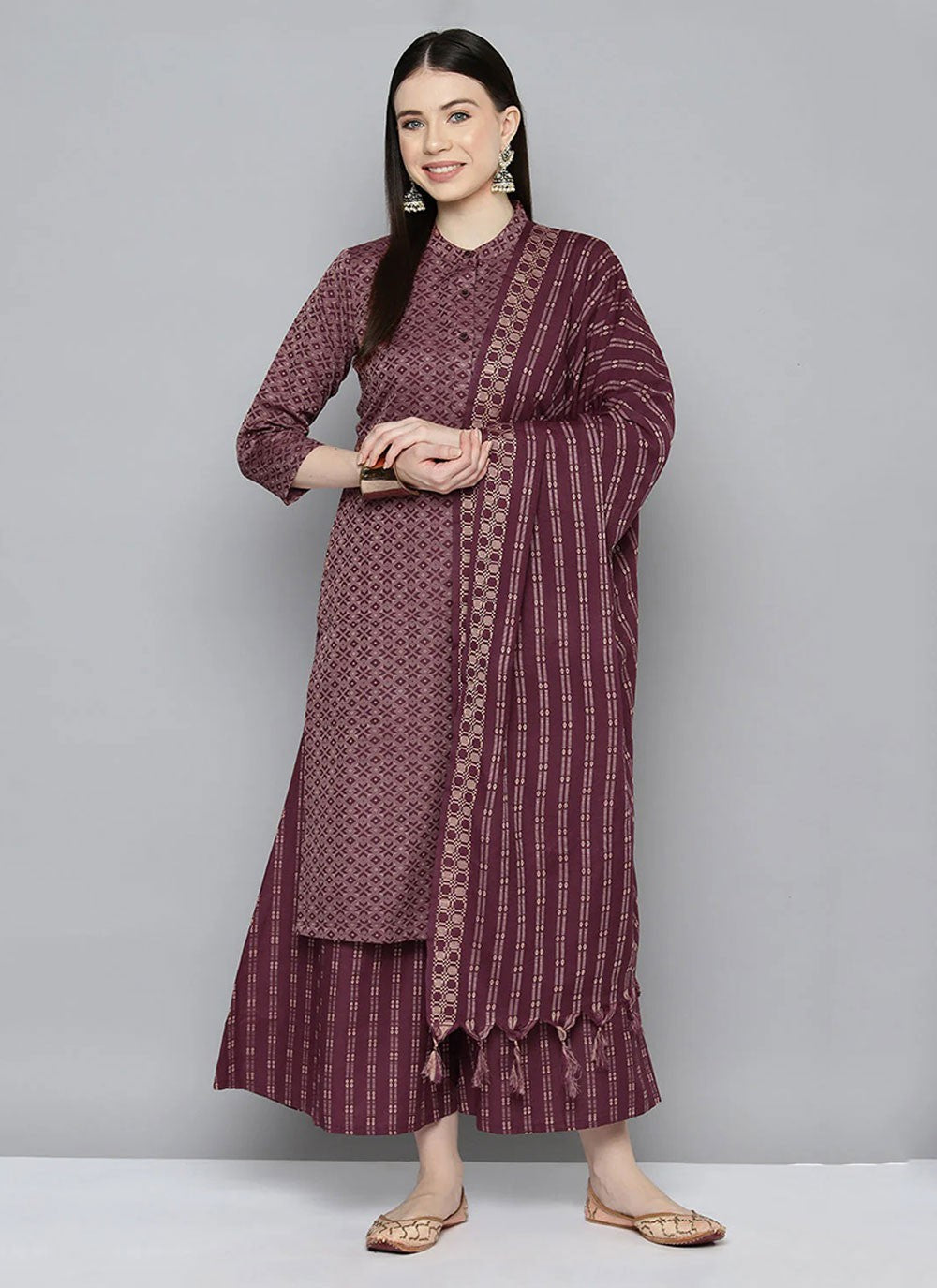 Cotton , Polyester Salwar Suit - T2598