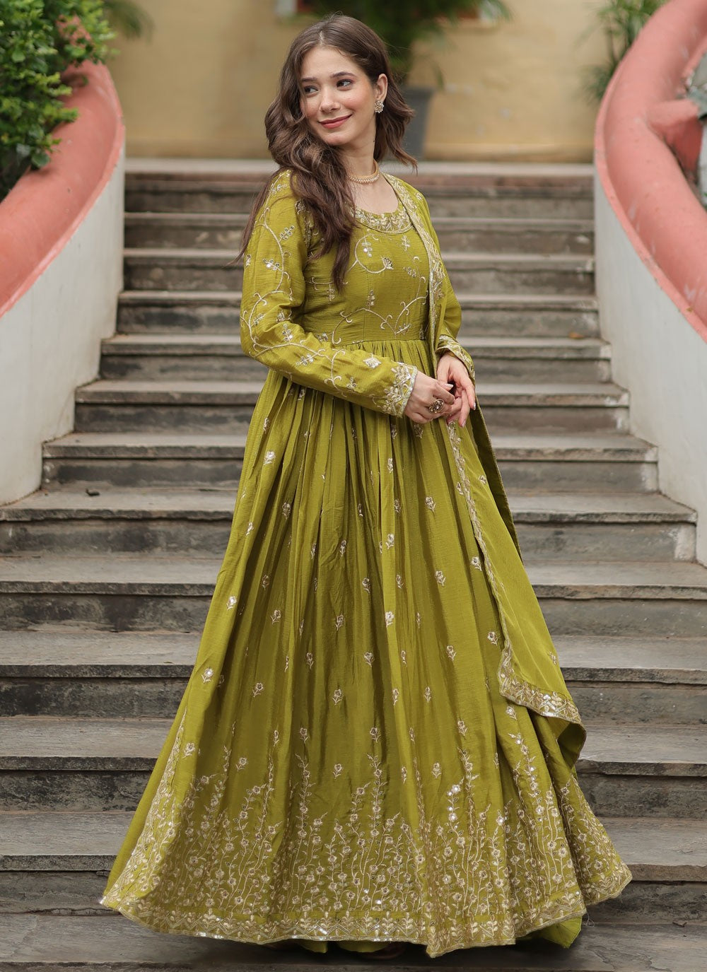 Chinon Salwar Suit - T3928