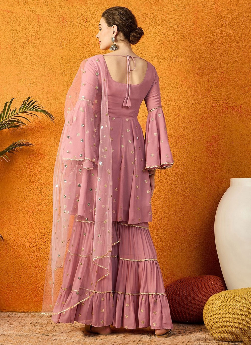 Silk Blend Salwar Suit - T2912