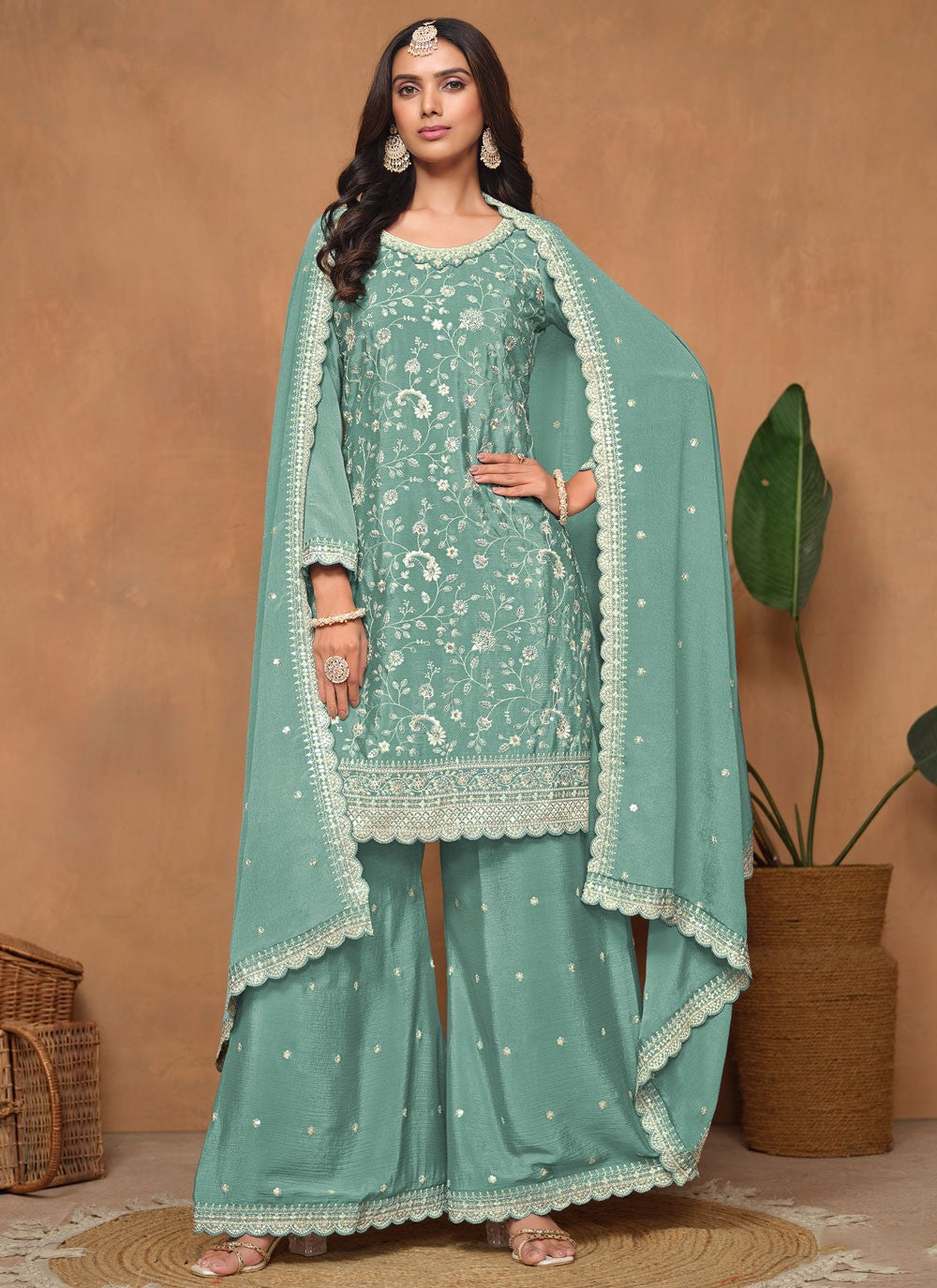 Chinon Salwar Suit - T3236