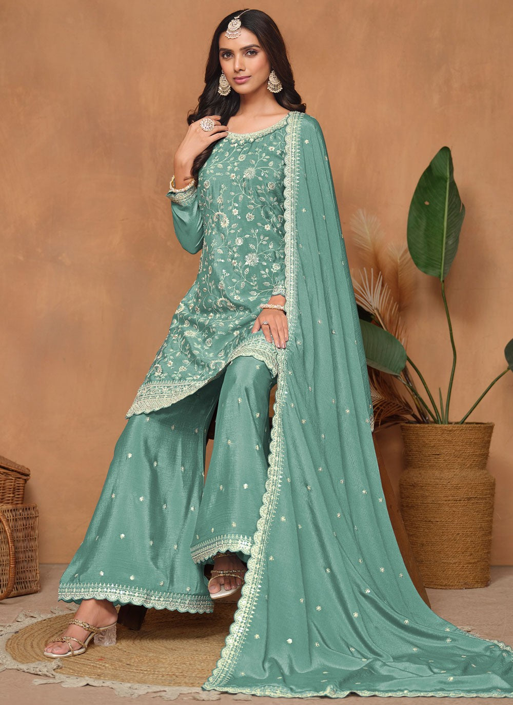 Chinon Salwar Suit - T3236