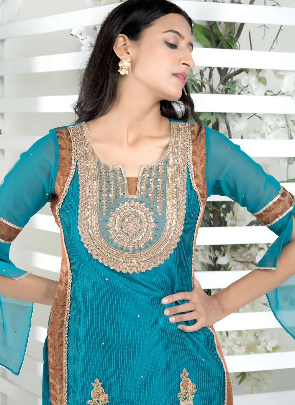 Georgette Salwar Suit - T3270