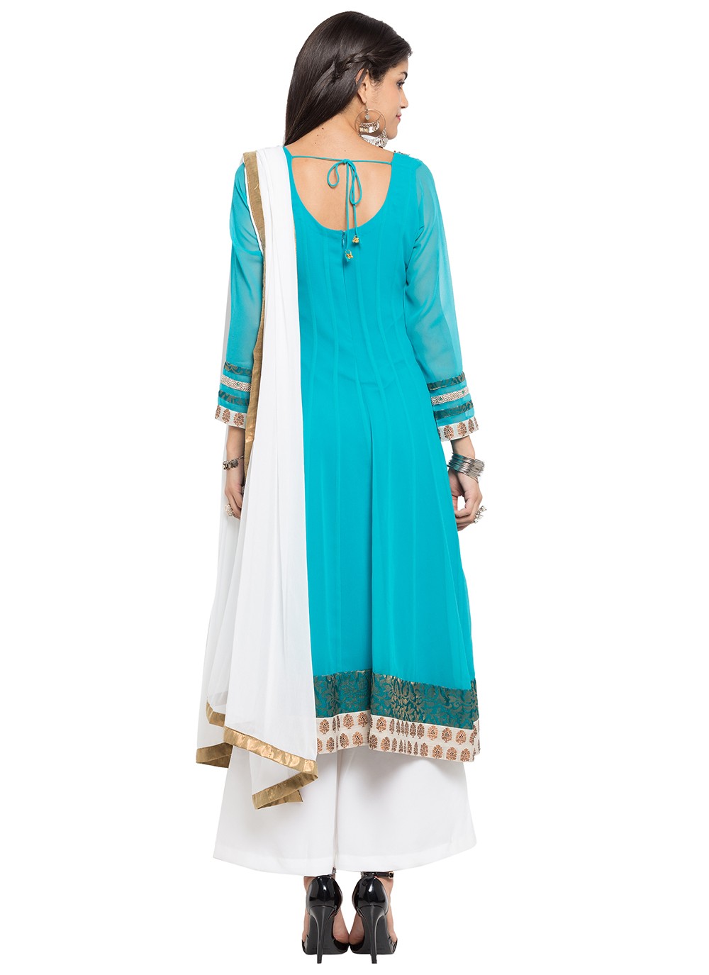 Faux Georgette Salwar Suit - T237