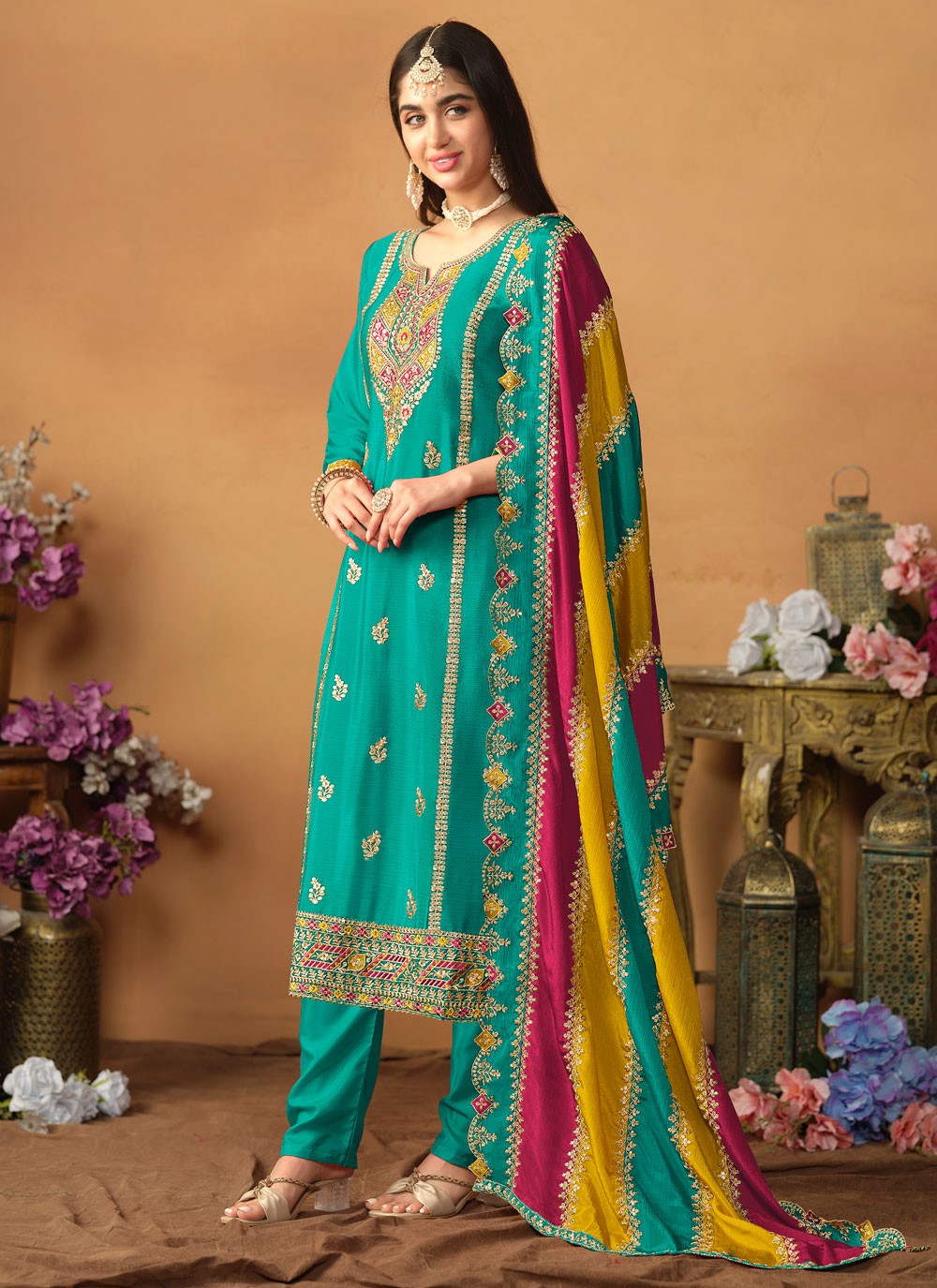 Chinon Salwar Suit - T2524