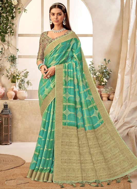 Classic Weaving Zari Silk Saree - S9513