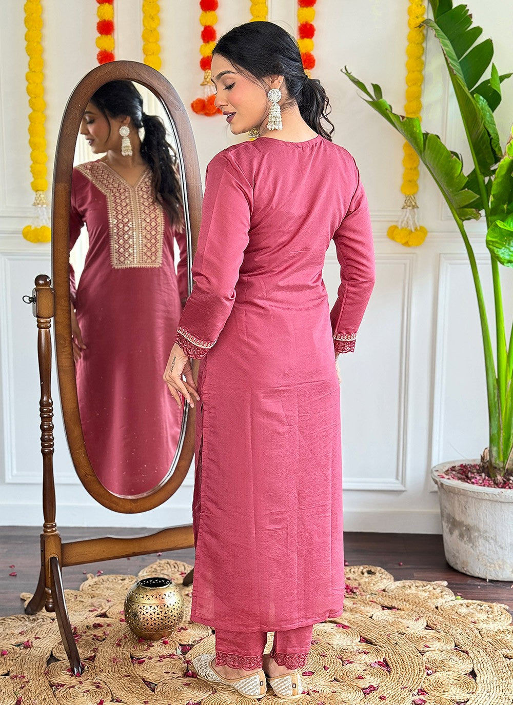 Viscose Salwar Suit - T4066