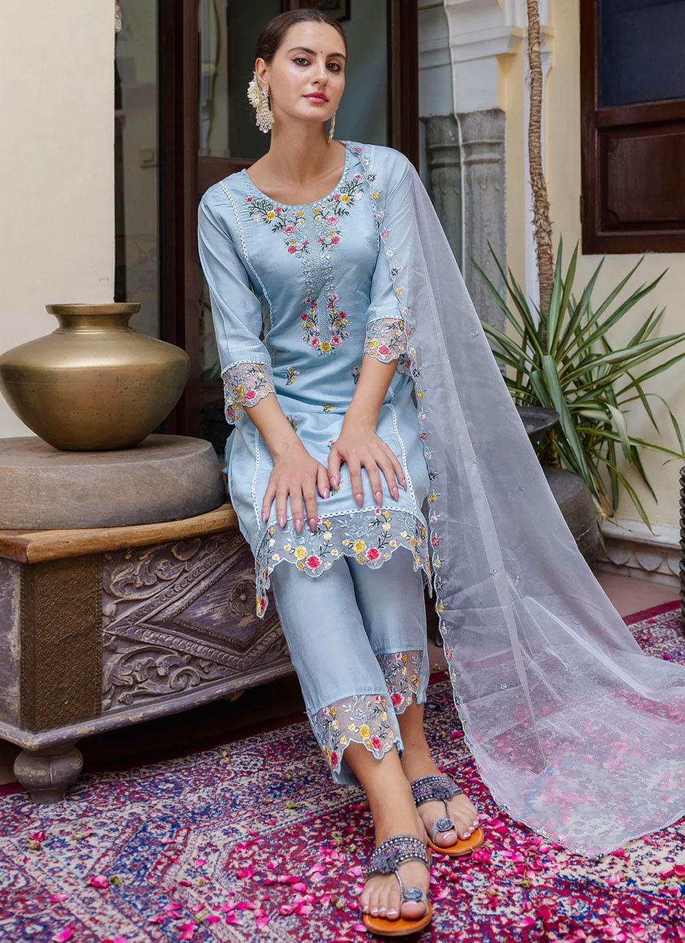 Viscose Salwar Suit - T3388