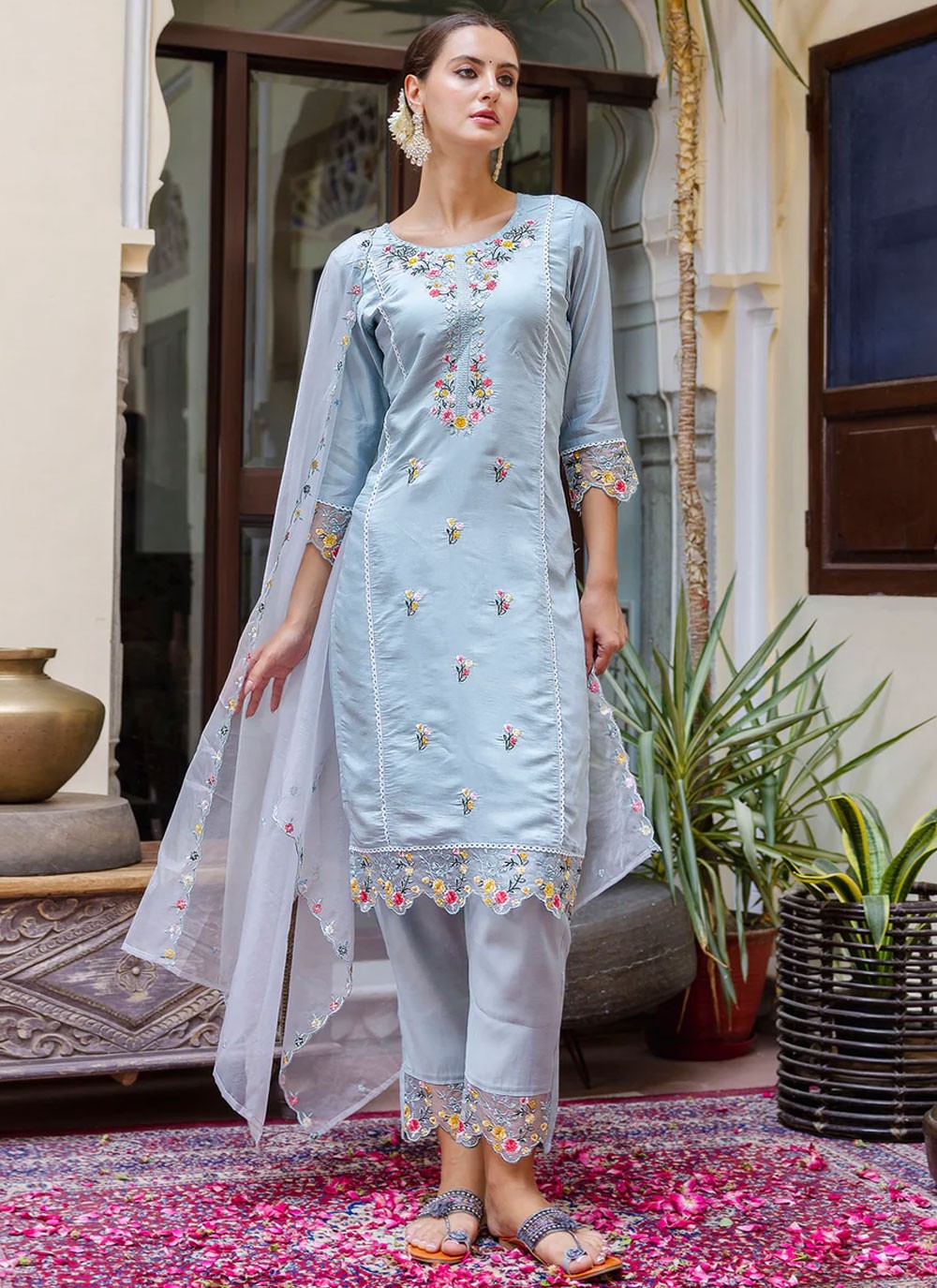 Viscose Salwar Suit - T3388