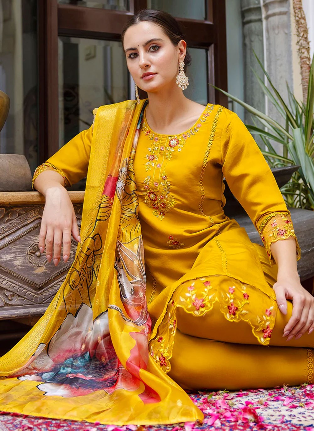 Viscose Salwar Suit - T3388