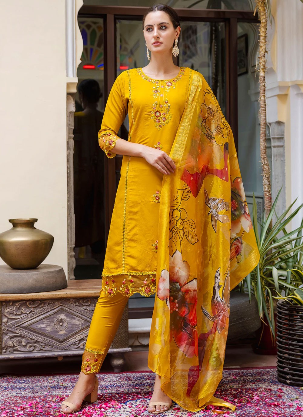 Viscose Salwar Suit - T3388