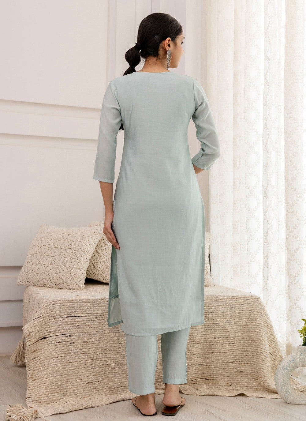 Viscose Pant Style Suit - T3623