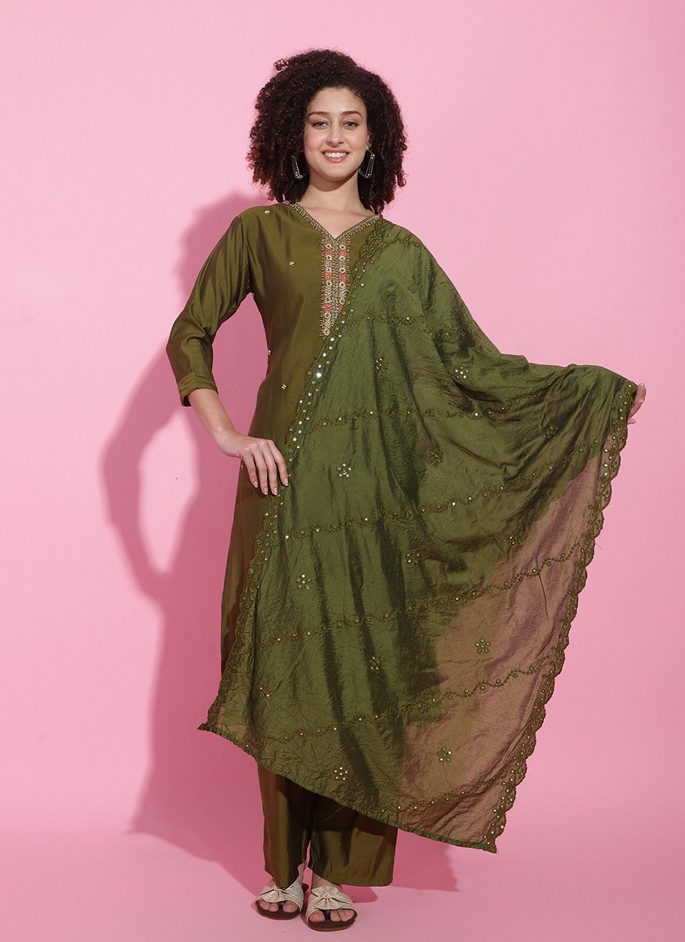 Viscose Salwar Suit - T2952